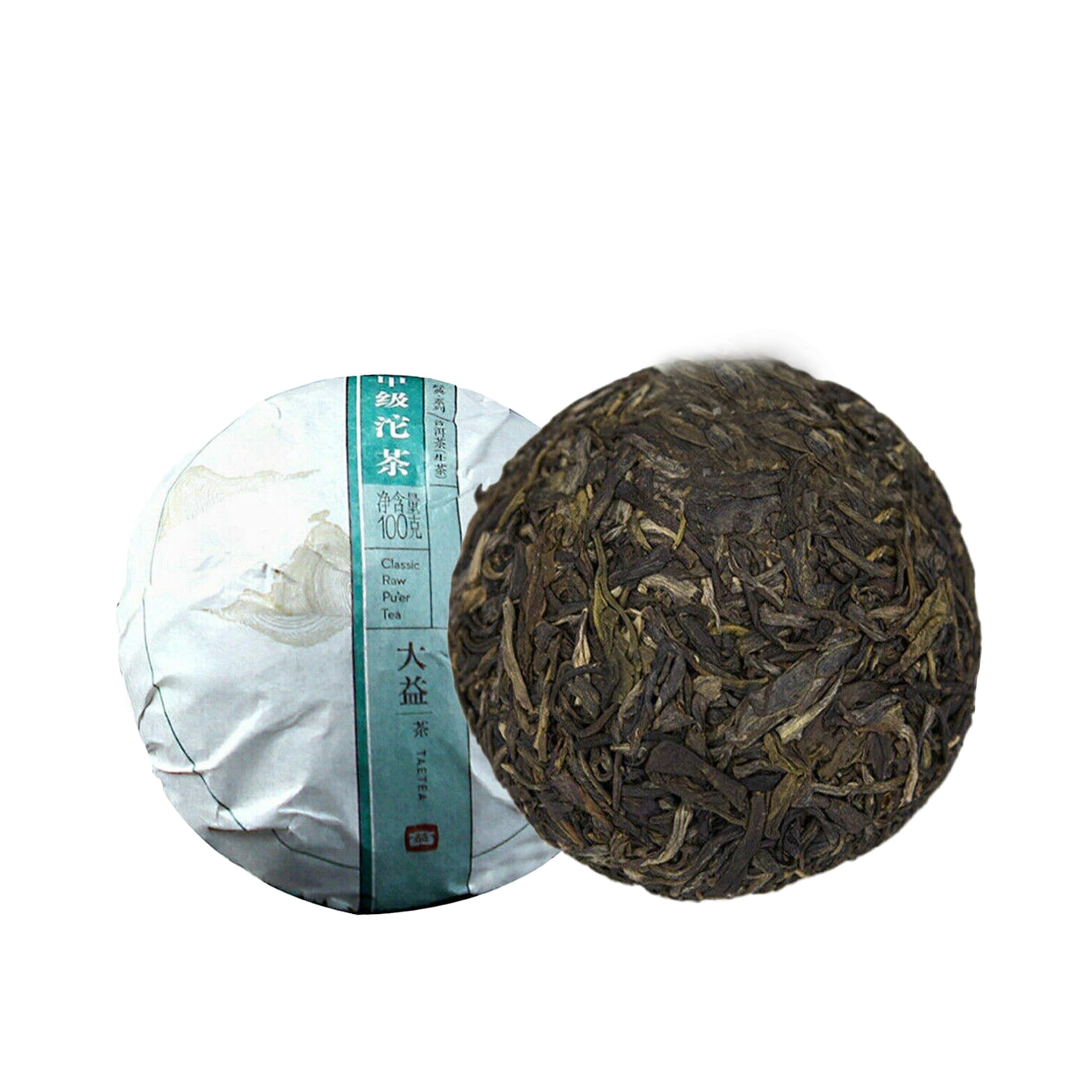 Roher Puerh-Tee TAETEA Chinesischer Tuocha Batch 1701 Sheng Puer Tee 100g Grüner Tee (500g)