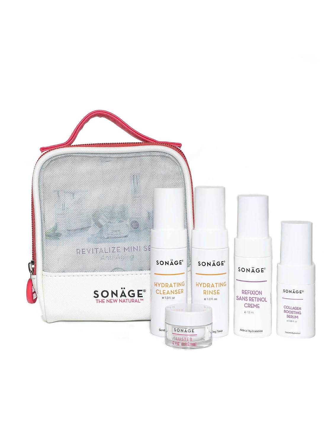 Sonage Revitalize Mini set - Travel Size Skincare Kit
