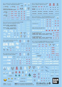Bandai Spirits Gundam Decal No.142 Mobile Suit Gundam Seed Freedom Universal 2 Water Transfer Decal