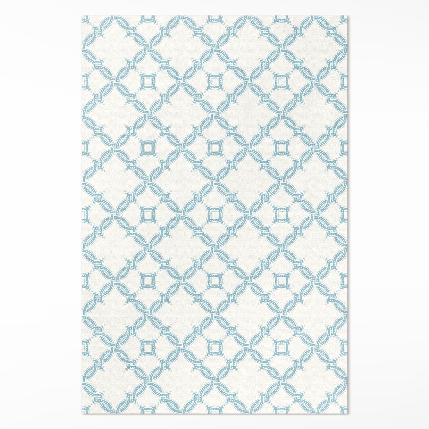 Tapis de sol vinyle 150x225 cm tisse rectangulaire pour salon et cuisine