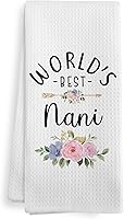 Vista 10 de Regalos de glamour para la abuela de nietos, nieto, nieta, día de la madre, Navidad, cumpleaños, toalla de cocina, regalos para glamour, el mejor