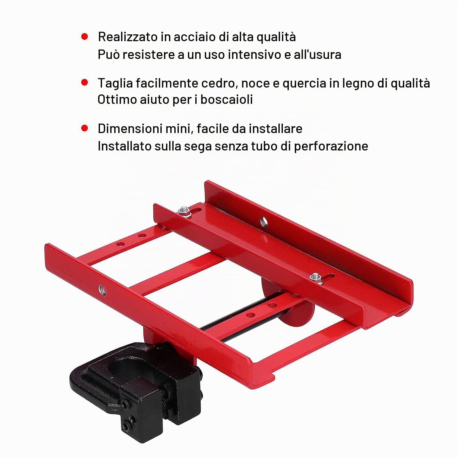 Mulino verticale per motosega, seghe per legname, guida per taglio verticale, fresa per falegnami, lavoratori edili, motosega, acciaio, legno
