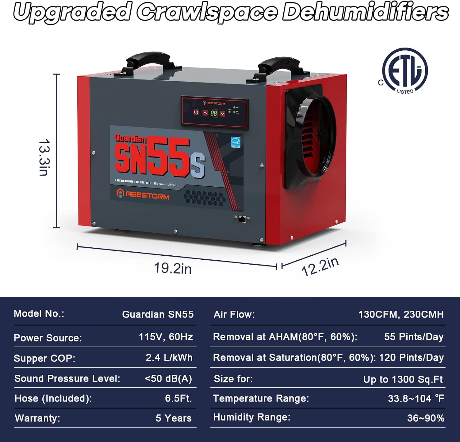 Abestorm 120 Pint Energy Star Dehumidifier for Crawl Space & Basement 8 71esufEr7mL. AC SL1500