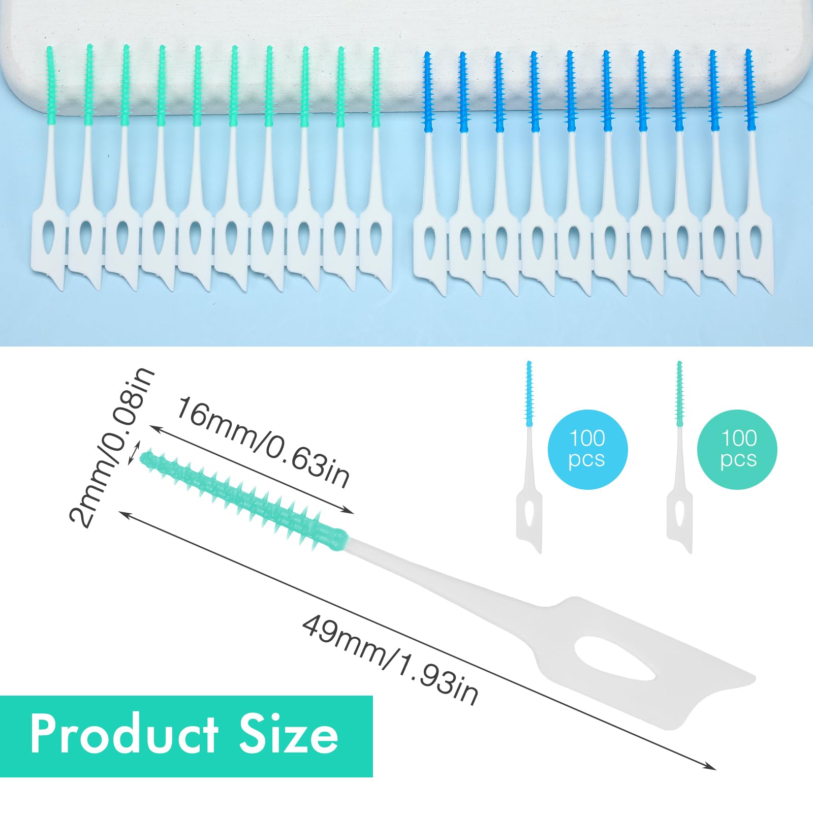 Crosstex Sparkle Prophy Angles, White Firm Cup, 100/bx TPASFC1