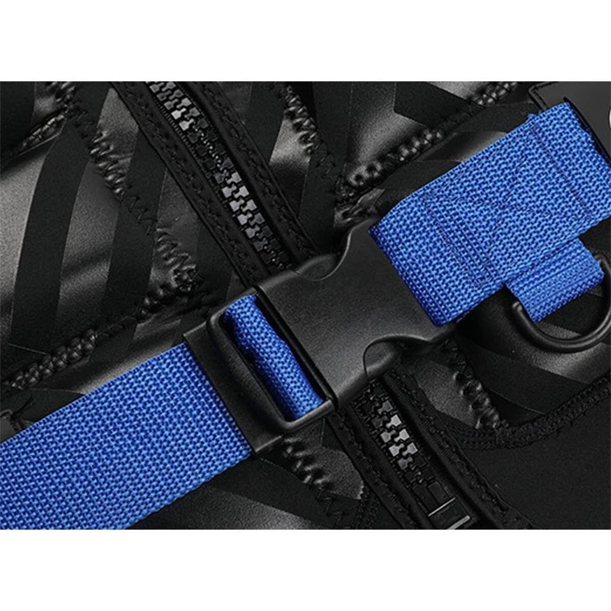 Chaleco de Seguridad, Chaleco Transpirable para Deportes Acuáticos, Ayuda de Flotabilidad Ajustable y de Alta Resistencia, para Pesca, Kayak, Paddleboard y Moto Acuática