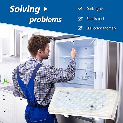 Miniatura 5 de Luz LED principal del refrigerador 2024 en refrigerador para Whirlpool WRS325FDAM02 Whirlpool WRS325FDAM04 WRS325FDAM WRS322FDAM04 WRS322FDAW04