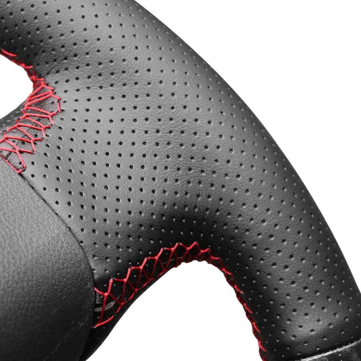 MEWANT Steering Wheel Cover for Subaru Forester 2008-2012 / Impreza 2008-2011 / Legacy 2008-2010 / Outback 2008-2009 / Impreza WRX (WRX STI) 2008-2014 / Exiga 2009 / Forester Accessories