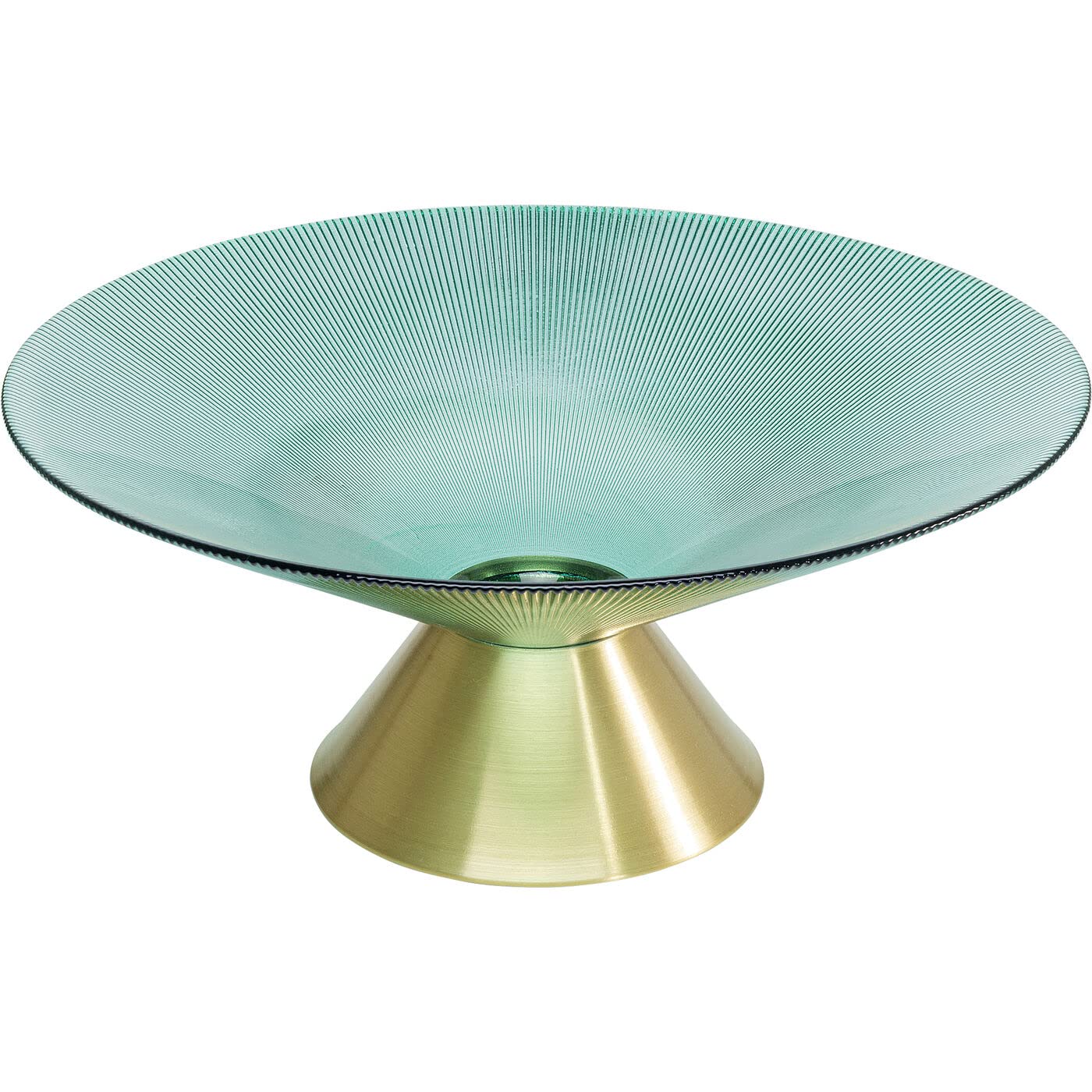 Kare Ciotola Birdie Ø 35 cm Decorativo, Gold, 15x35x35cm