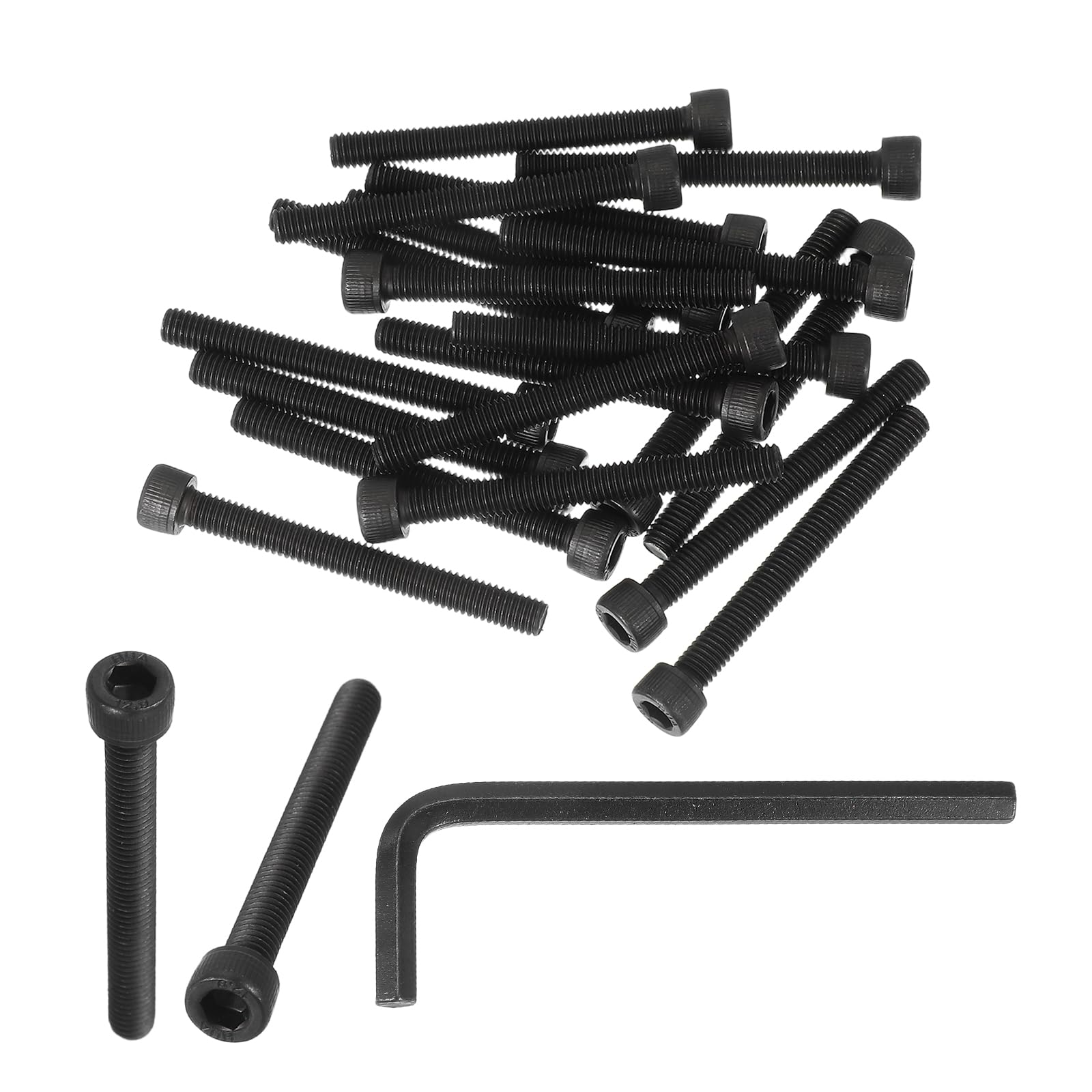 PATIKIL M6 x 55mm Hex Socket Head Screws Cap Bolt