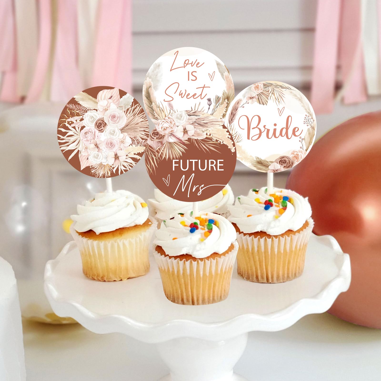 Whimsical Bridal Shower Cupcakes Totally Unique Wedding Cupcake Ideas