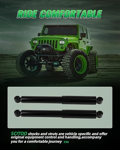 Miniatura 6 de SCITOO - Amortiguadores traseros para Ford se adapta a 2010-2013 para amortiguadores Ford Transit Connect 349113 37311 9T1Z18125C - Juego de 2 piezas