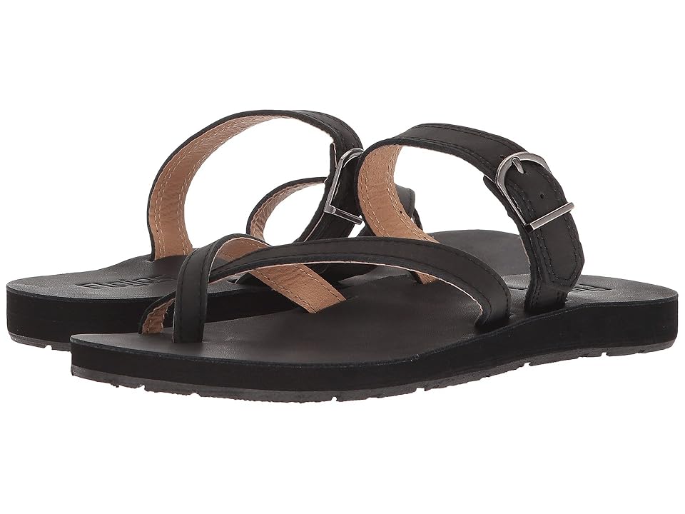 

Flojos Rylee (Black) Women's Toe Open Shoes