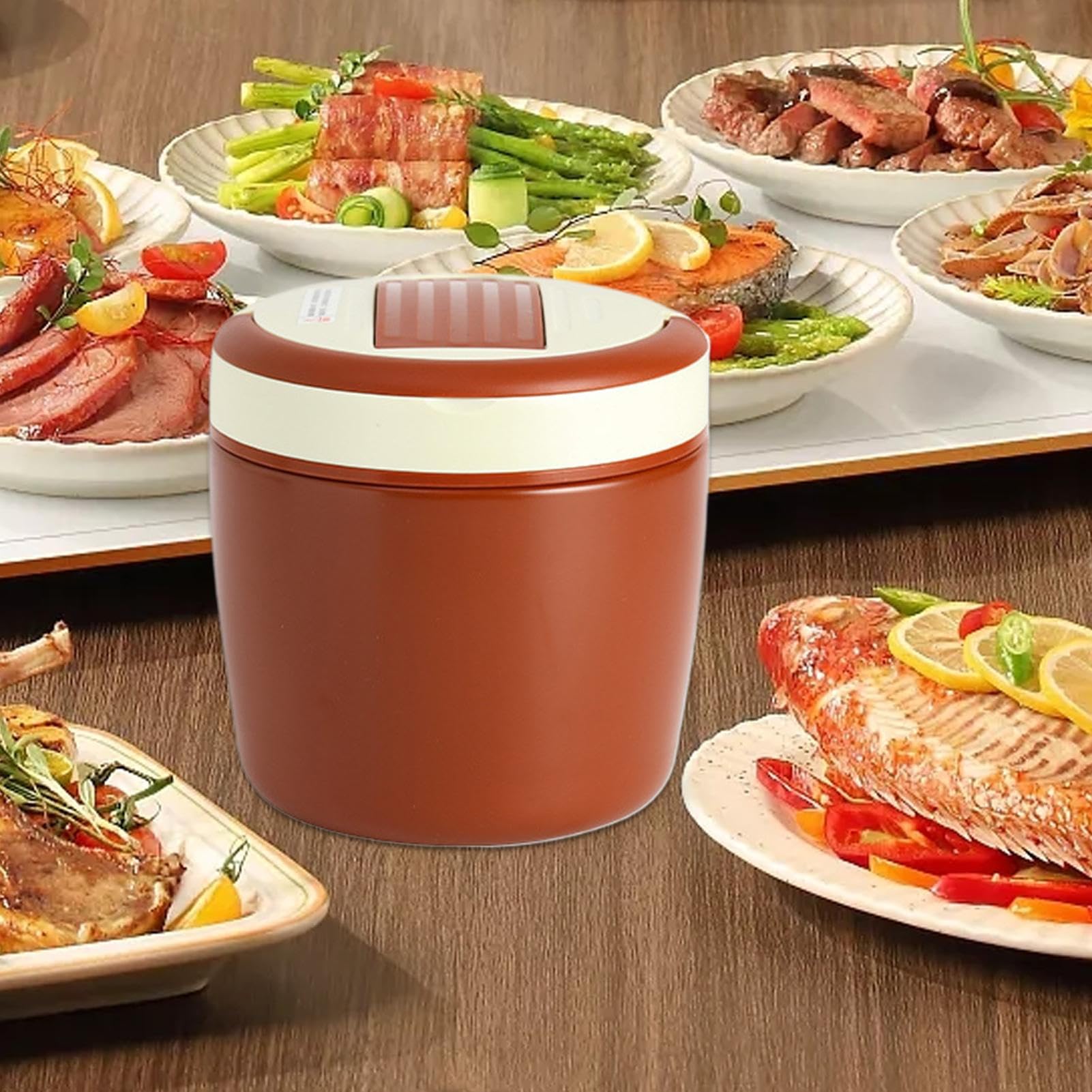 Termoizolacyjny Lunchbox 1,2 L Próżniowy Stal Nierdzewna Szeroki Otwór | Termiczne Pojemniki Obiadowe Na Piknik, Sport, Plażę, Outdoor, Camping, Wędrówki, Wspinaczkę, Podróże, Wakacje, Biuro,