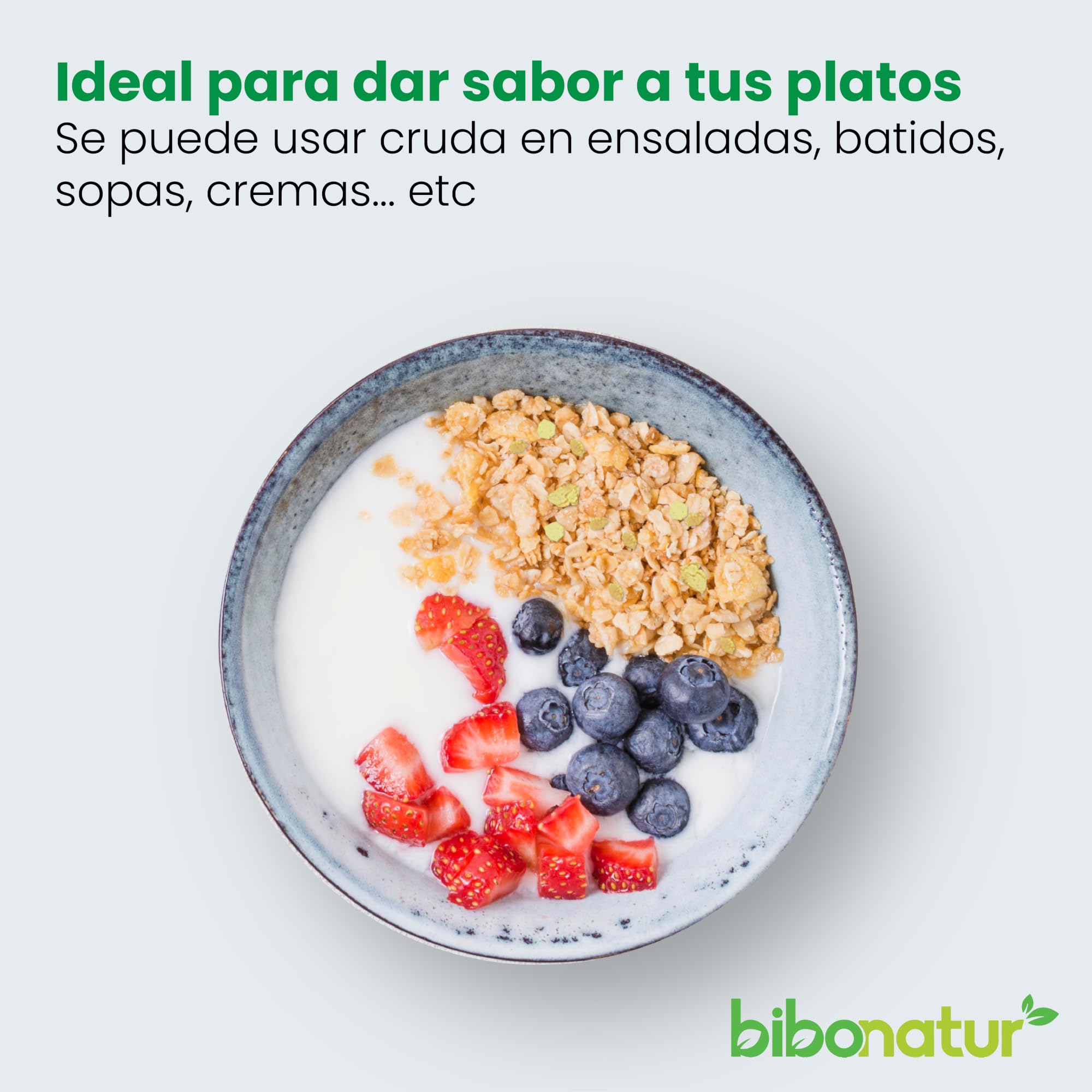 Bibonatur Levadura Nutricional con Vitamina B12 – en Copos 200gr - Producto vegano - Superalimento Antioxidante