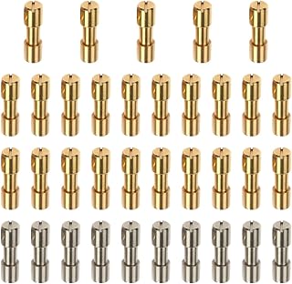 35 Sets Bracket Bolt Fasteners Tool, Brass & Stainless Steel Tactical Lock Rivets EDC Knife Screw Handle Pins Hardware Knife Screw for Knife Making Supplies Blind Rivets(Head Diameter 6 mm)