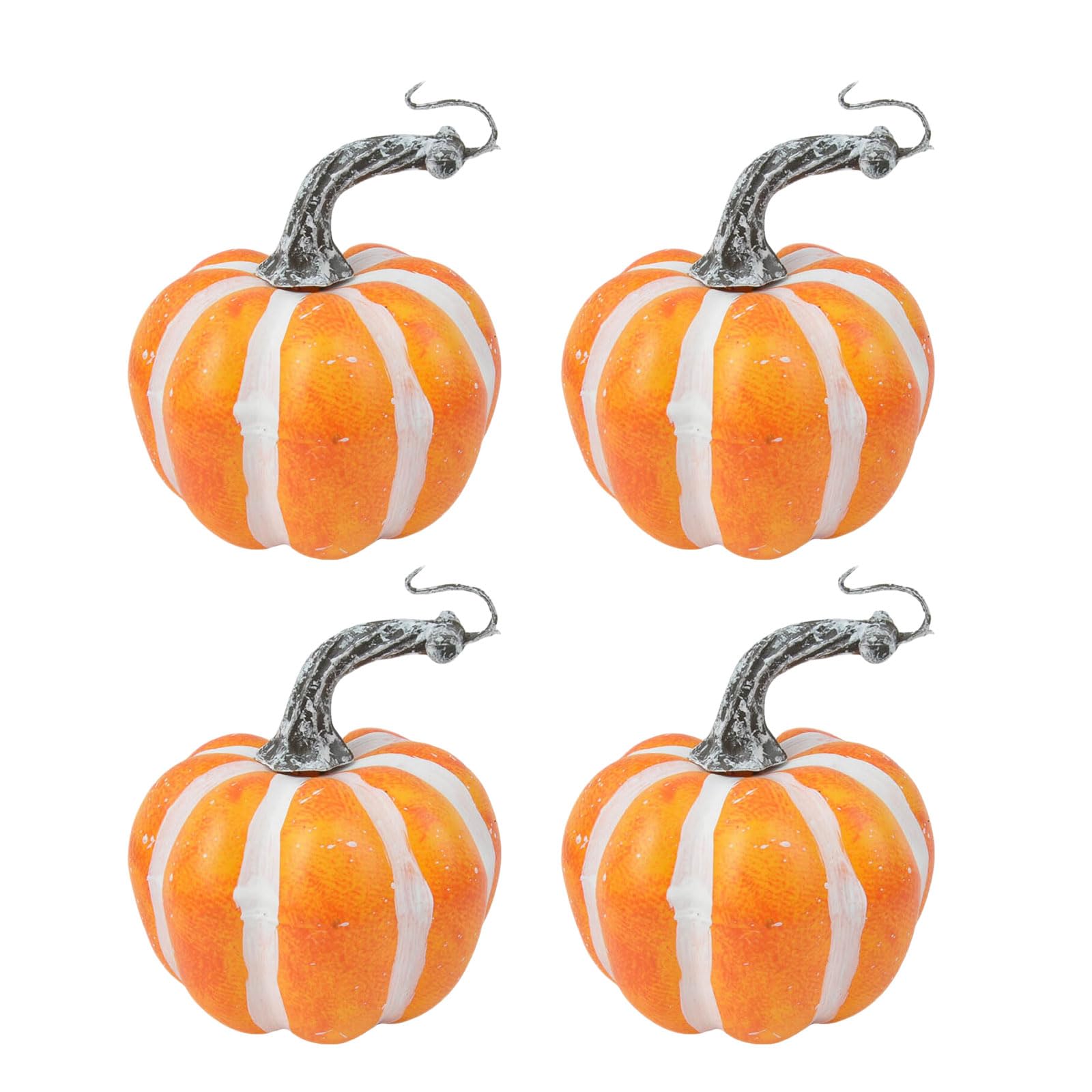 Oxxggkao A Pumpkin Model Set Of 4 Pieces Lightweight Nd Rtificial Fall Decor Home Party Embellishments For Table Centerpiece Nd Harvest Festival Foam Pumpkin For Display