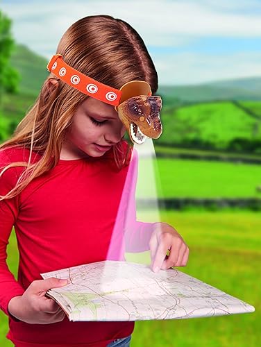 Miniatura 5 de Brainstorm Toys Linterna de cabeza T Rex con luz y sonido