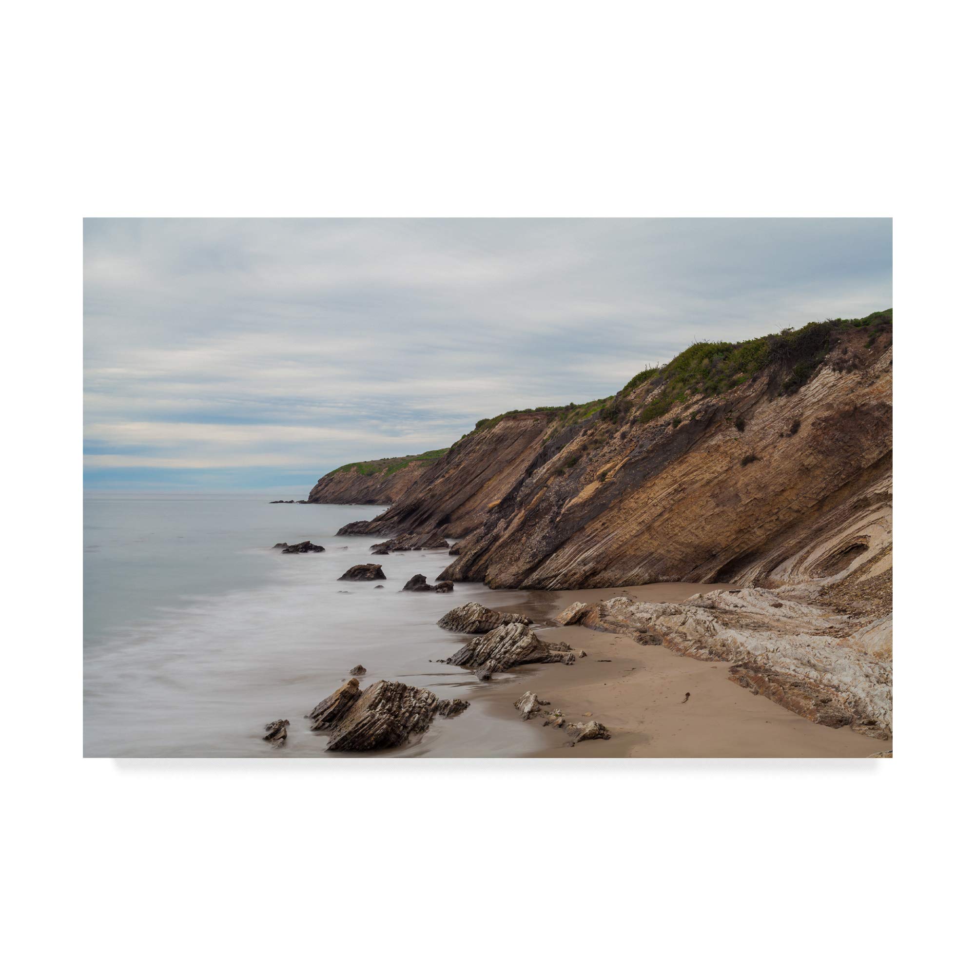 Trademark Fine Art Gaviota Shore by Chris Moyer, 22x32-Inch Fine Art, Multicolor