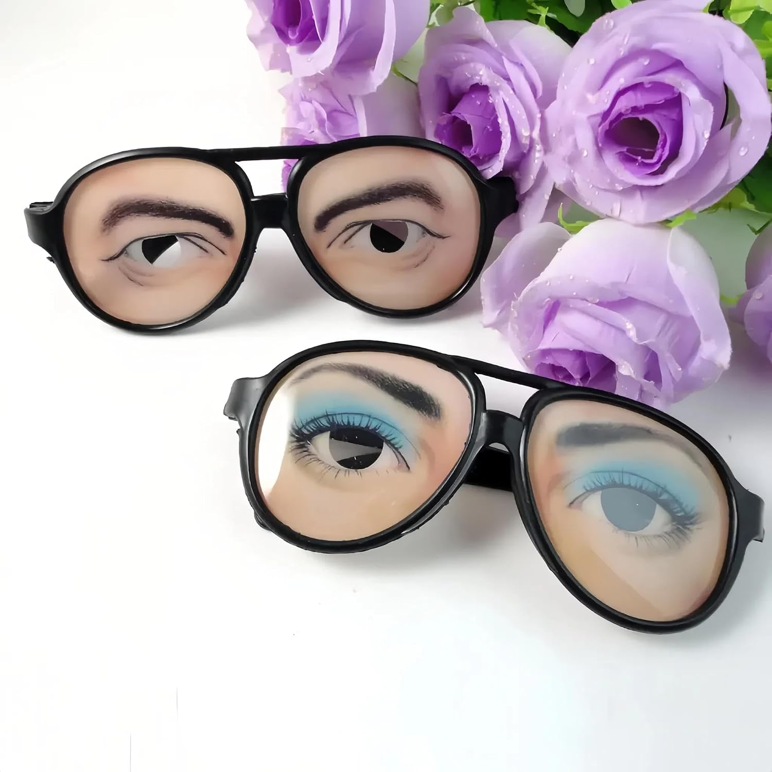 Funny Prank GlasseS, Party & Halloween and NewYears Props, Birthday Party Gifts