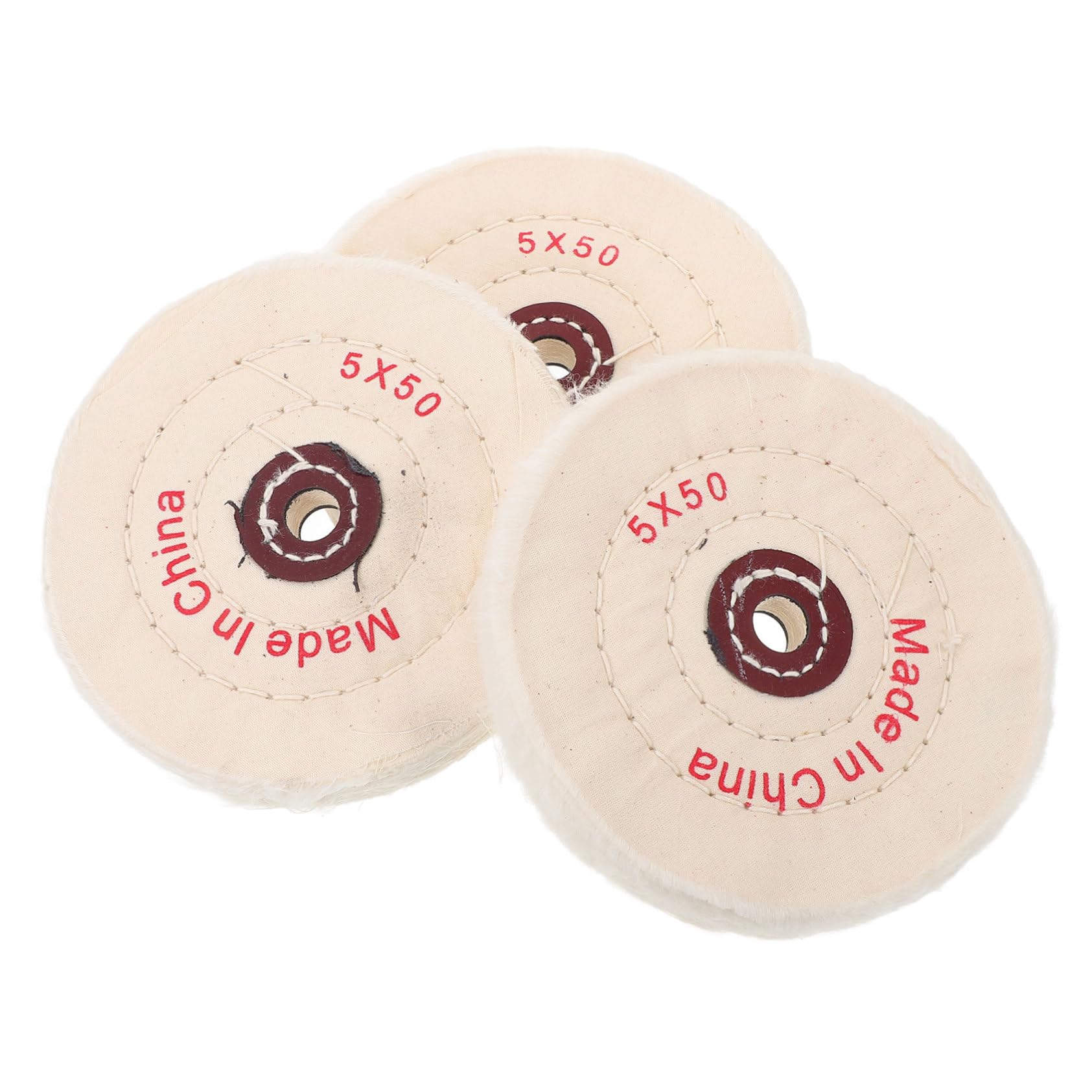 Unomor Polishing Wheel for Jewelry 5 Inch Polishing Wheel Disc 1/2 Hole Buffing Pad