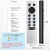 Vista 4 de Reemplazo para Apple-TV-4K-Remote, control remoto para Apple TV 4K/HD (no Siri y Voz)