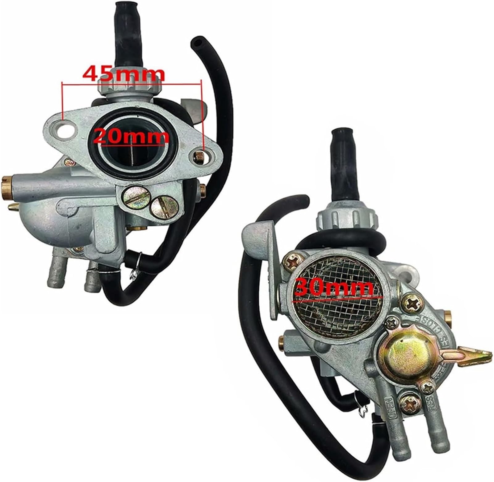 Genérico Carburador desbrozadora para carburador de Motor para Cub C50 K1 C50M C65 C70 M C70K1 Carburador Carb Assy