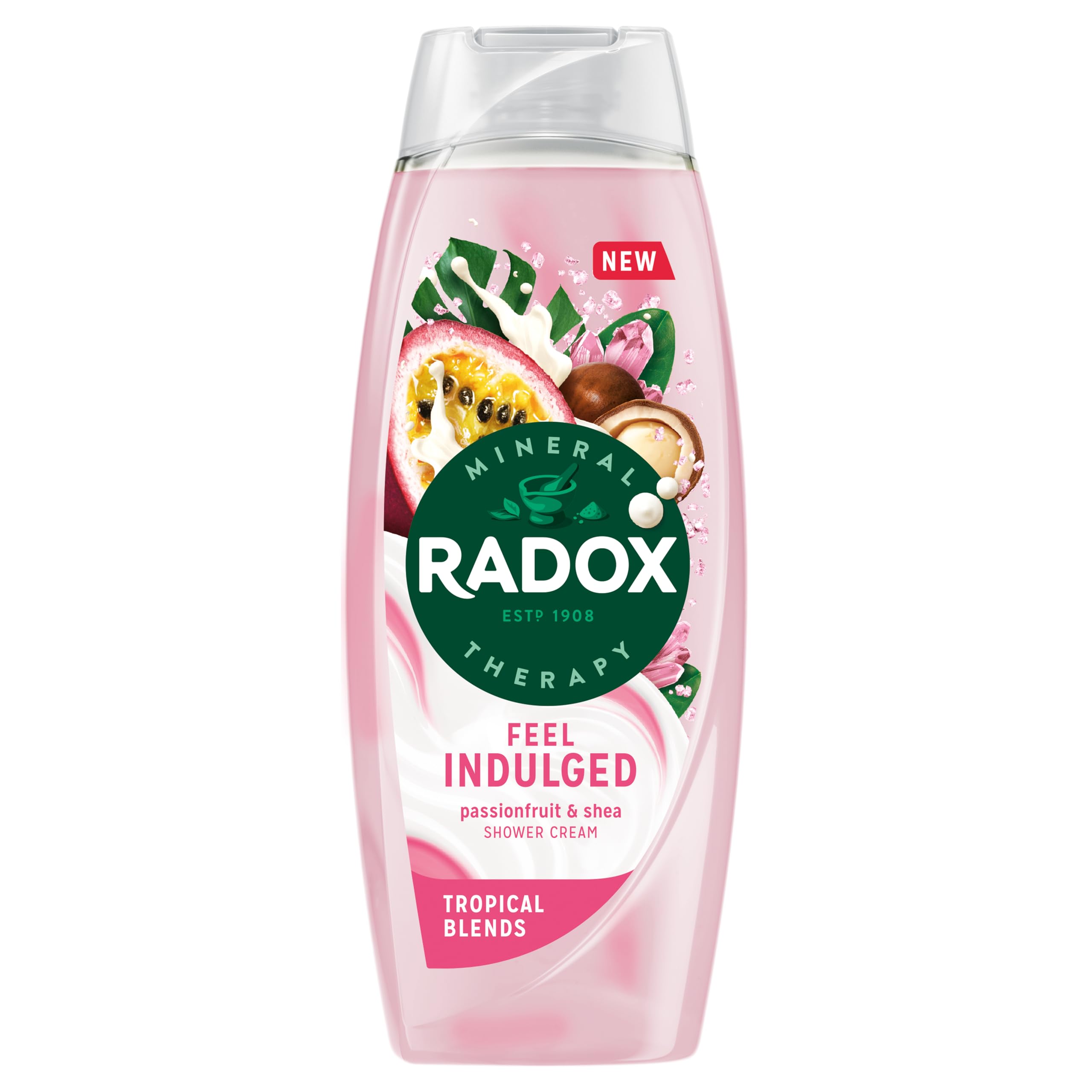 Radox Mineral Therapy Feel Indulged Shower Cream Body Wash uniquely blended with minerals - Image 2