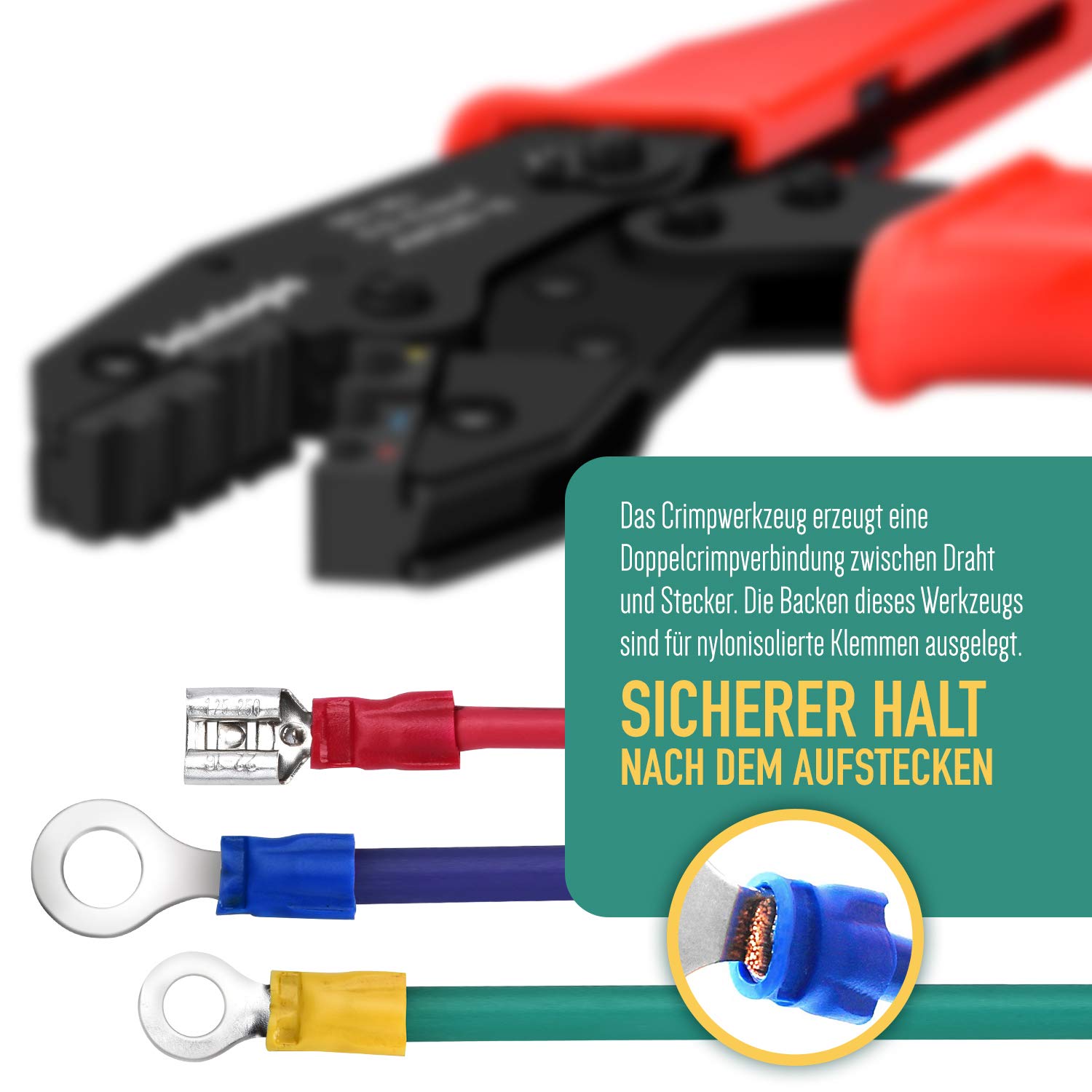 Professionele krimptang - Kabelschoenen