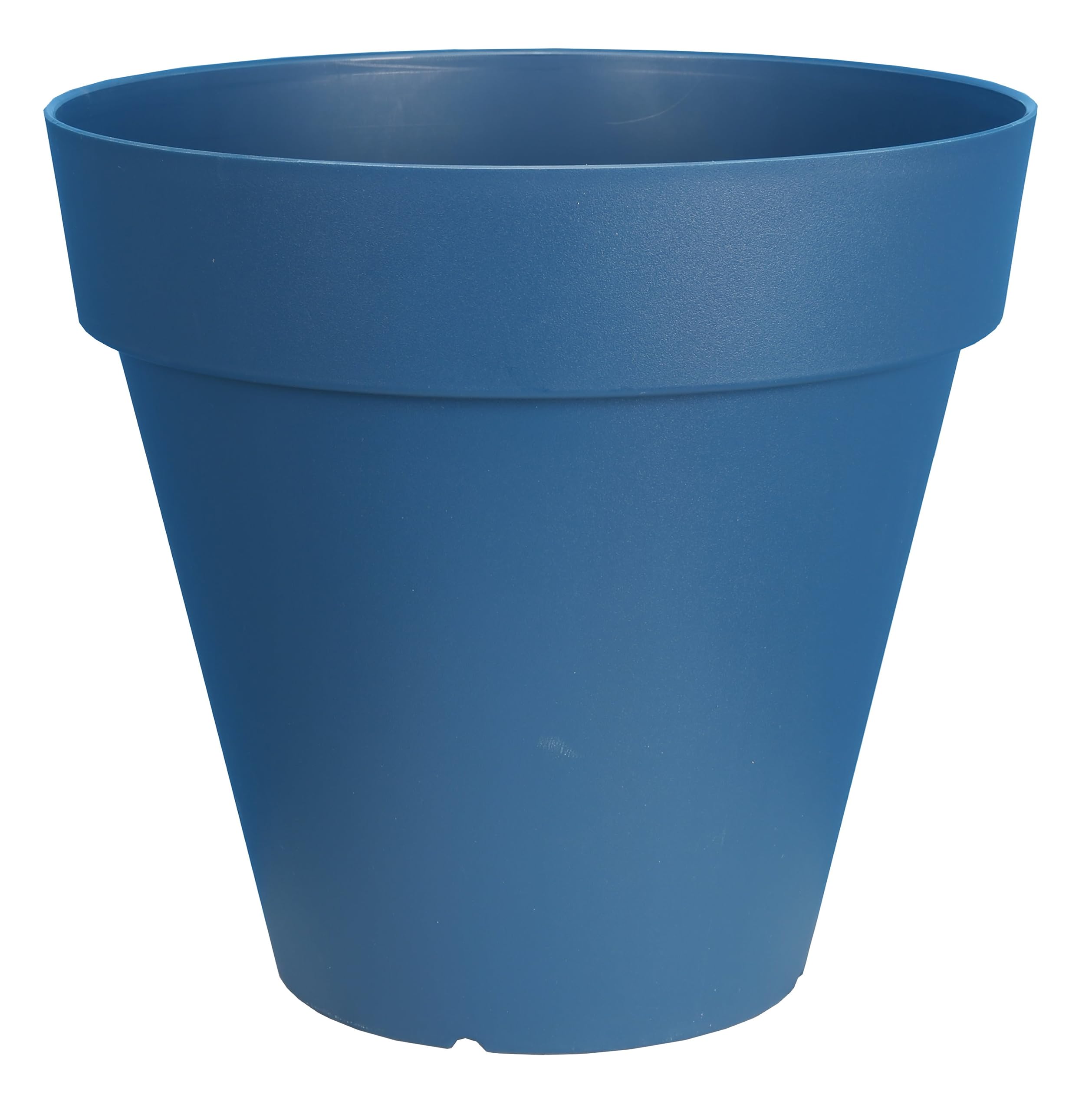 BAC À Fleurs Patio Rond Bleu D30cm