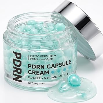 PDRN Capsule Cream 50g, Hydrating Face Moisturizer with 100,000ppm PDRN
