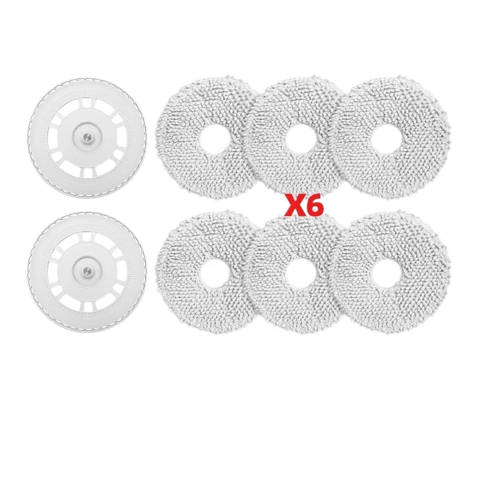 RHOBYXONZ Mop Holder,Compatible For Xiaomi,Compatible For Mijia M30S / M40 / H40 / D103CN / D110CN / D101CN Vacuum Replacement Parts(Set B)