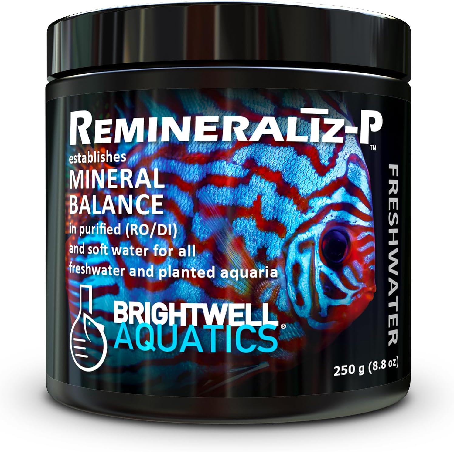 Brightwell Aquatics Remineralīz-P – Restores GH & TDS for Freshwater Aquariums, Replenishes Essential Minerals for RO & Distilled Water, Supports Fish & Plant Health, 4kg