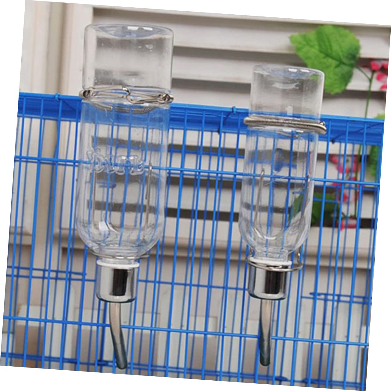 HEMOTON Automatic Pet Water Feeder Dispenser with Seal for Hamsters Rabbits Guinea Pigs Birds and More Leak Easy to Install Water Saving Design