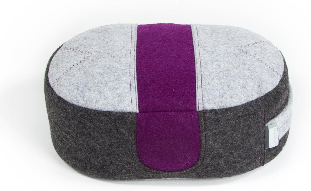 Ume Meditation Cushion (Dark Grey Side)