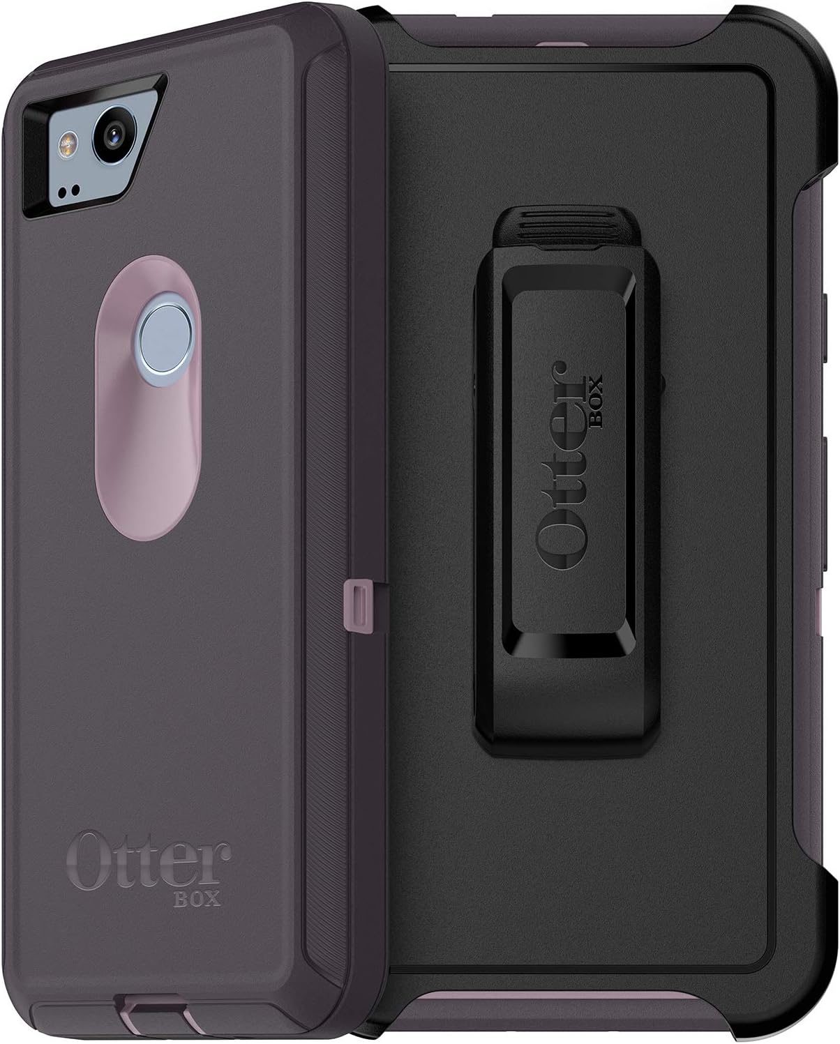 OtterBox Defender Series Case for Google Pixel 2 (NOT XL) Non-Retail Packaging - Purple Nebula