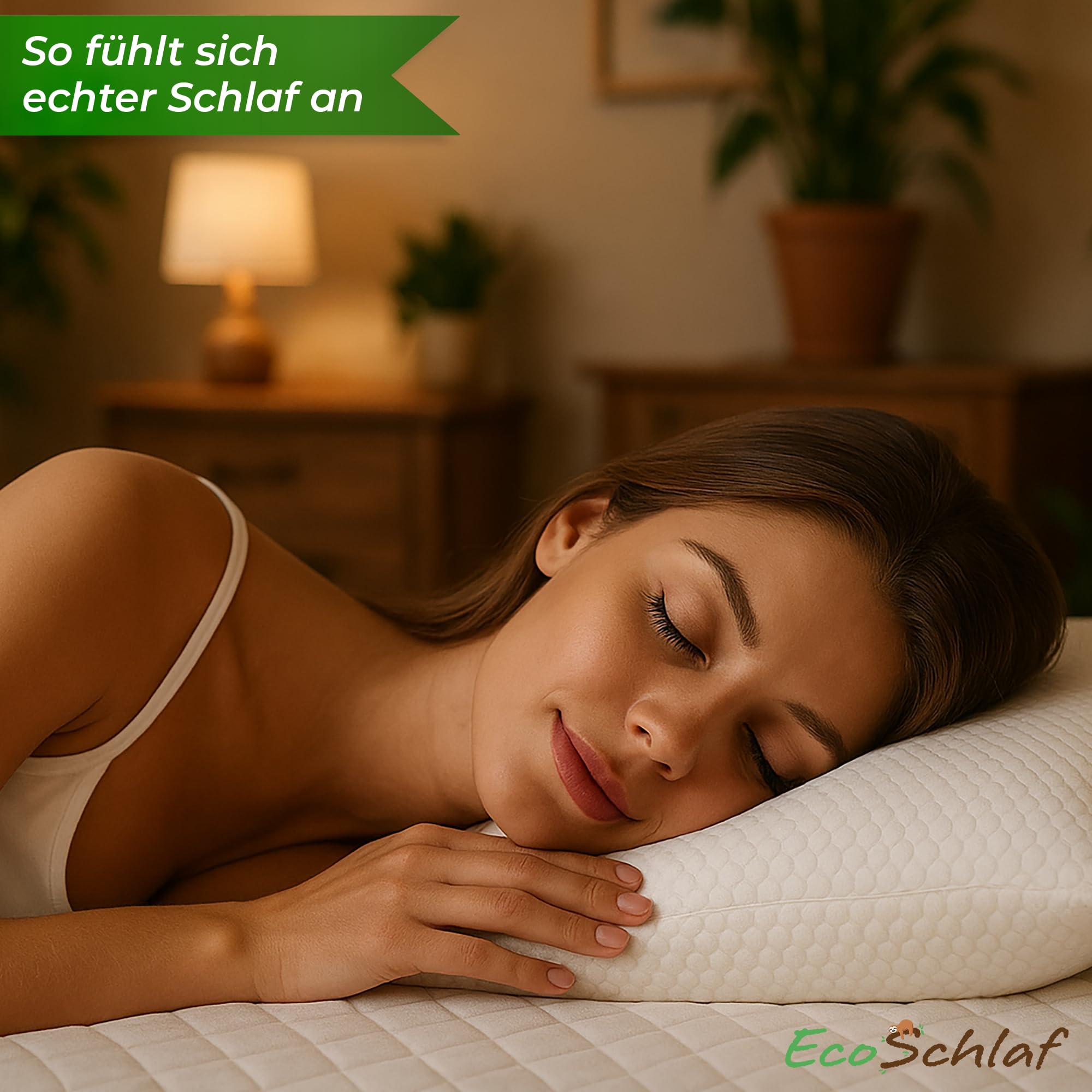 Airflow Kopfkissen Orthopädisches Kissen Seitenschläferkissen Memory Foam Nackenstützkissen Schlafkissen