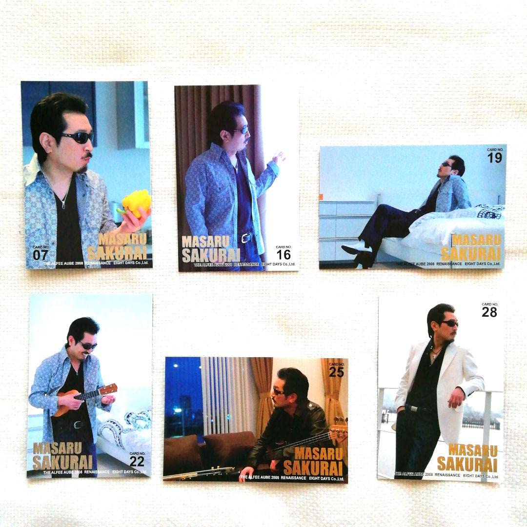 Amazon.co.jp: THE ALFEE トレカ AUBE 2008 RENAISSANCE 桜井賢 : おもちゃ
