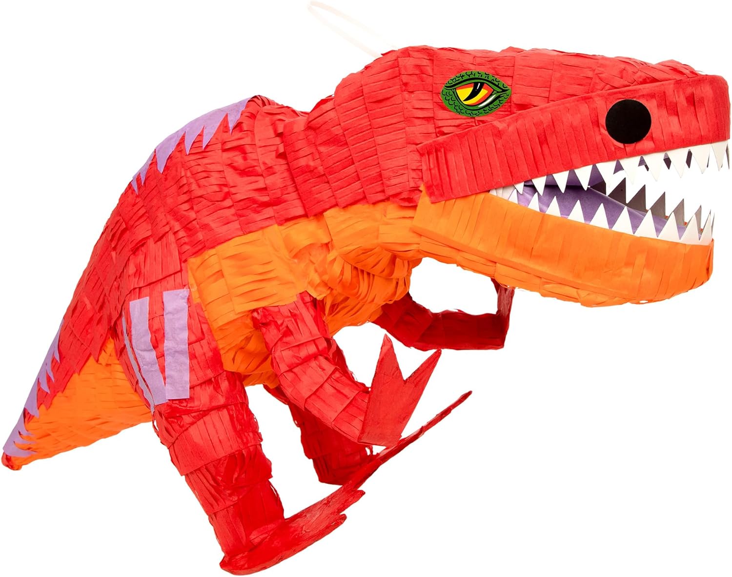 23" Large Dinosaur Pinata for Kids Birthday Party, Fun Fiesta Taco Party Supplies, Luau Event Photo Props, Mexican Theme Decoration, Carnivals Festivals, Taco Tuesday Event