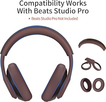Amazon | 【3イン1】Beats Studio Pro用シリコンケース、傷防止