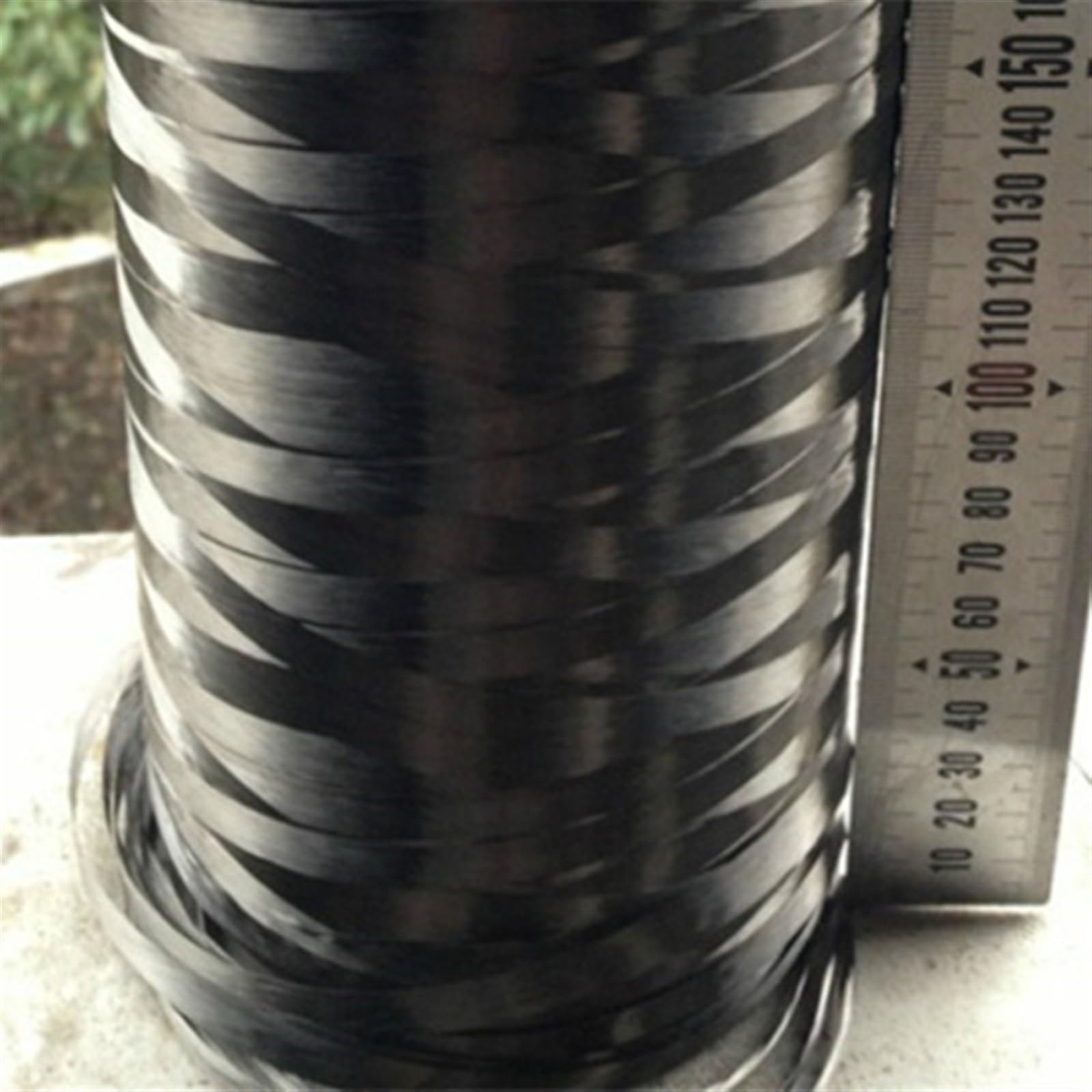 XLJP 1 Rotolo Lungo 20M/50M/100M 24K T700 in Fibra di Carbonio Traino Nastro Continuo in Filato di filamento in Fibra di Carbonio (Color : 24k Yarn 50m)