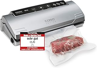 CASO VC10 Vacuum Sealer - Vacuum Sealer Food Fresh up to 8x Longer 30 cm Long & Stable Weld Seam