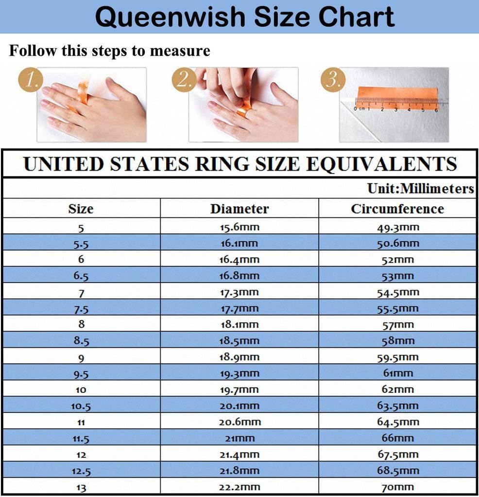 QUEENWISH 8mm Black Skull Rings Silver Harly Mens Tungsten Carbide Wedding Band Engagement Womens Ring Size 5-14 - Image 3