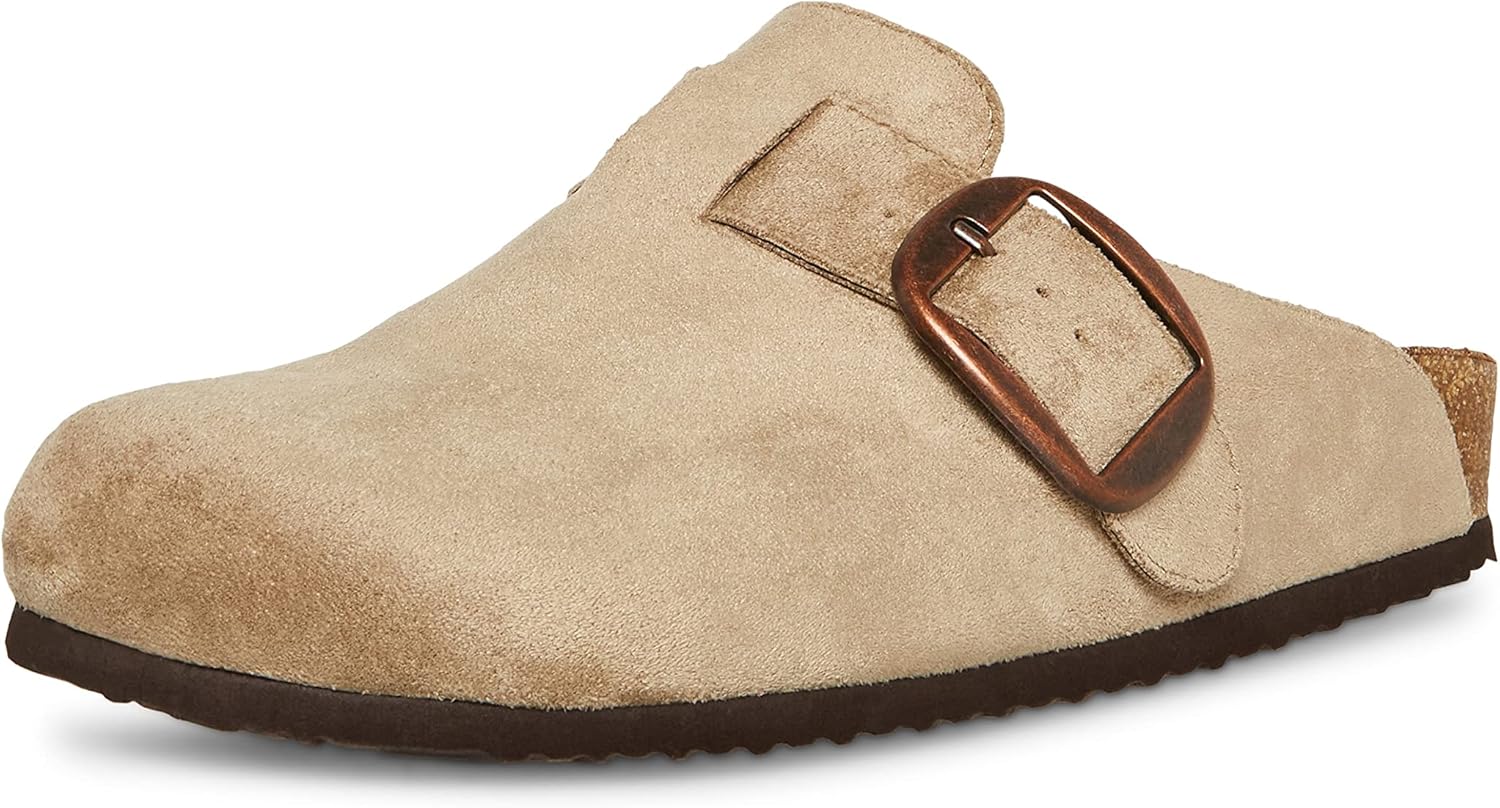 Madden Girl Women's Prim Clog, Taupe Fabric, 10