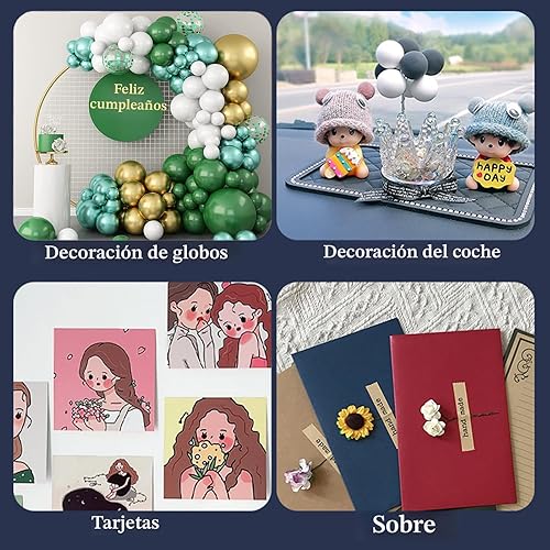 Miniatura 5 de Puntos de pegamento de gel de museo transparentes extraíbles, puntos de pegamento de gel de doble cara para colgar en la pared, puntos pegajosos