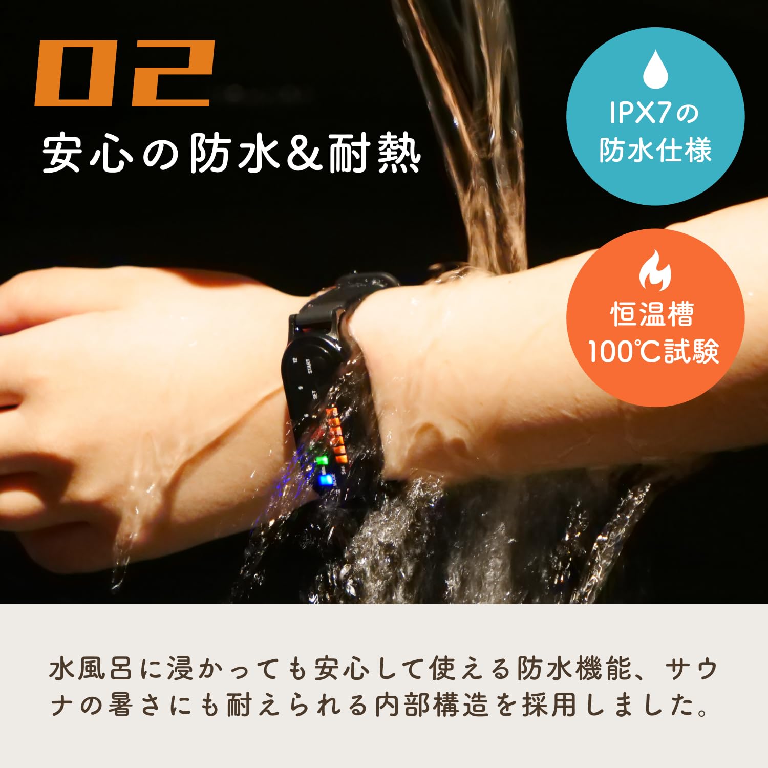 Amazon.co.jp: ZEN STATE ととのいタイマー サウナウォッチ 腕時計