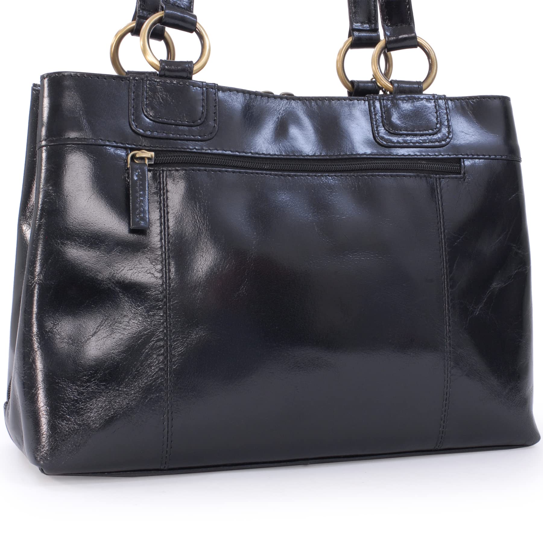Catwalk Collection Handbags - Borsa a Spalla in Pelle da Donna - Tote Bag Media - Borsa a Mano da Giorno - Bellstone