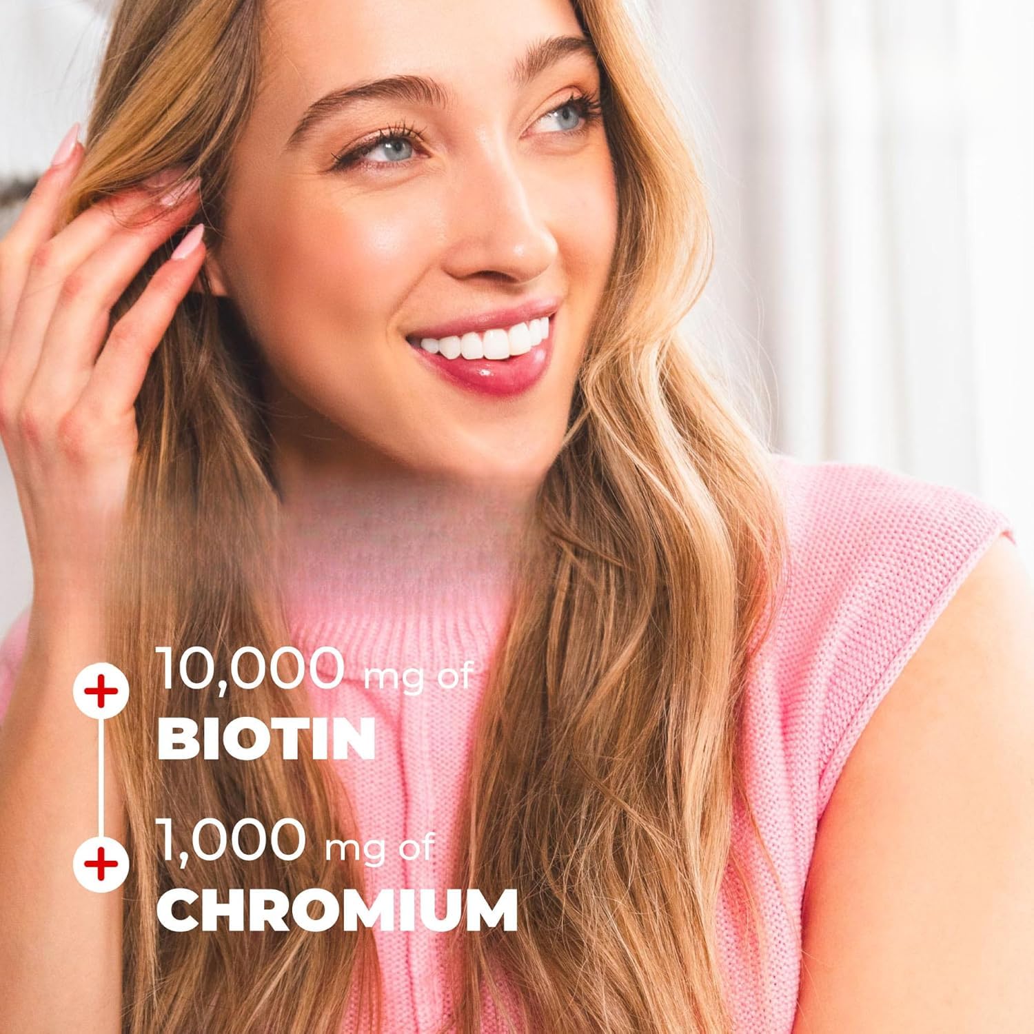 multivitaminico liquido per la cura dei capelli