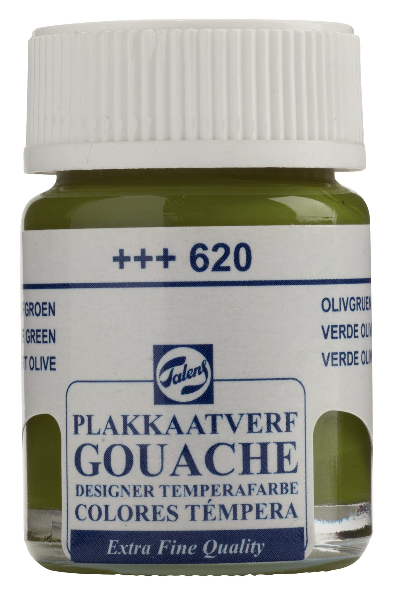 Talens Olive Green Gouache Extra Fine Quality Bottle 16 Ml 620