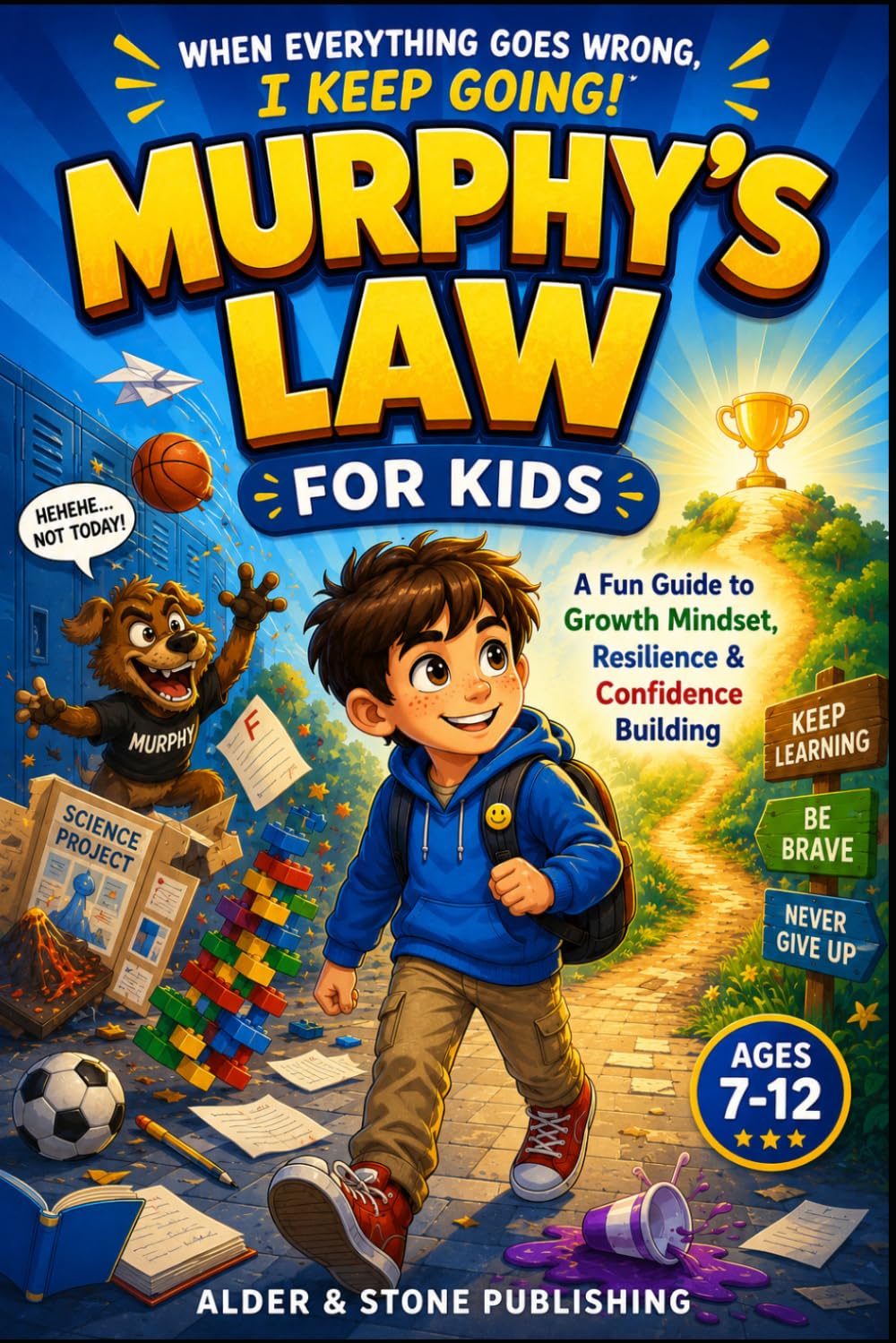 Murphy’s Law for Kids: When Everything Goes Wrong: A Fun Guide to Growth Mindset, Resilience & Confidence Building