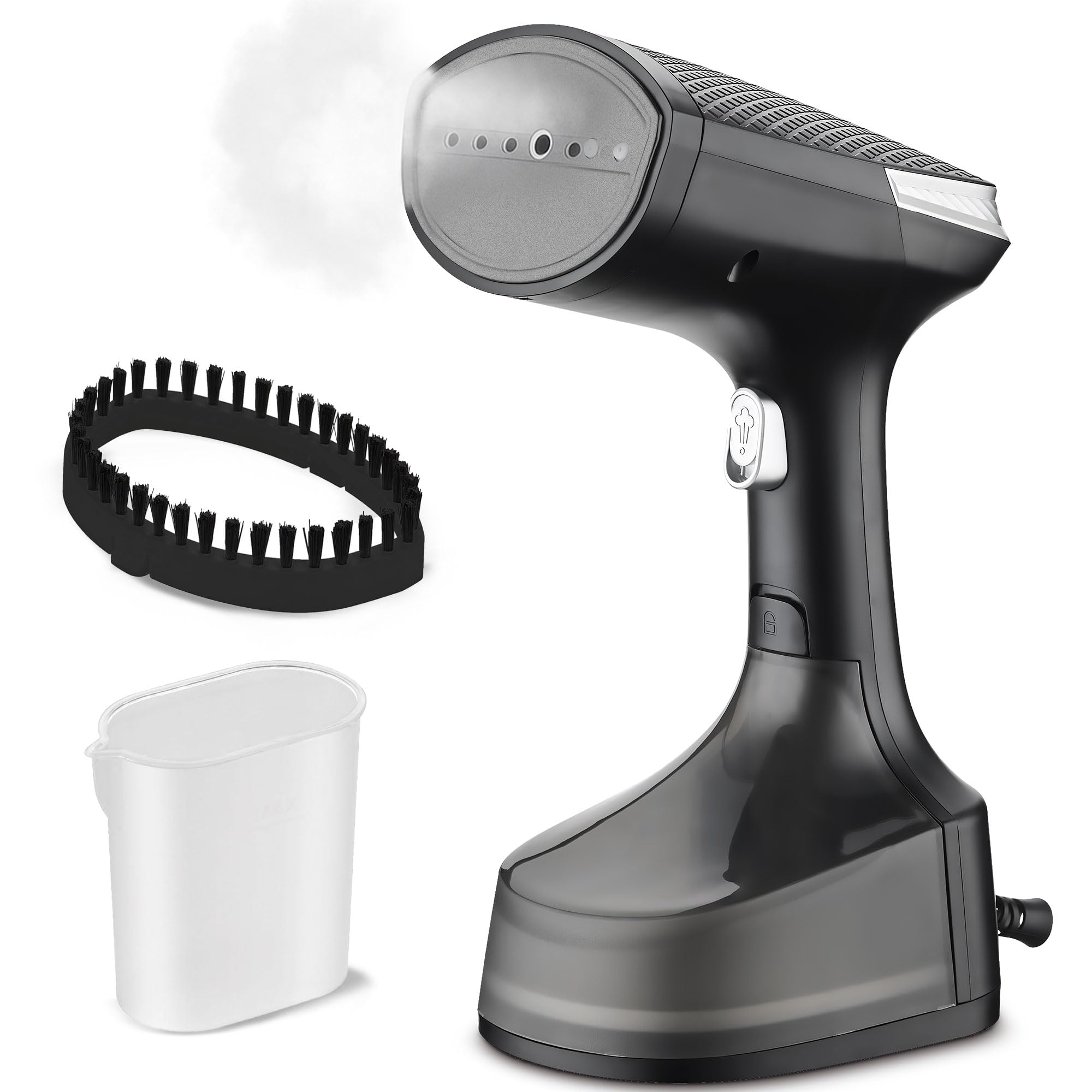 GRUNKEL - Vertical Steam Iron PV-1600GSO 1600W | Continuous Steam 22 g/min | Removable Tank 310 ml | Operation 15 Min | Overheat Protection | 1.9 m Cable | LED Indicator